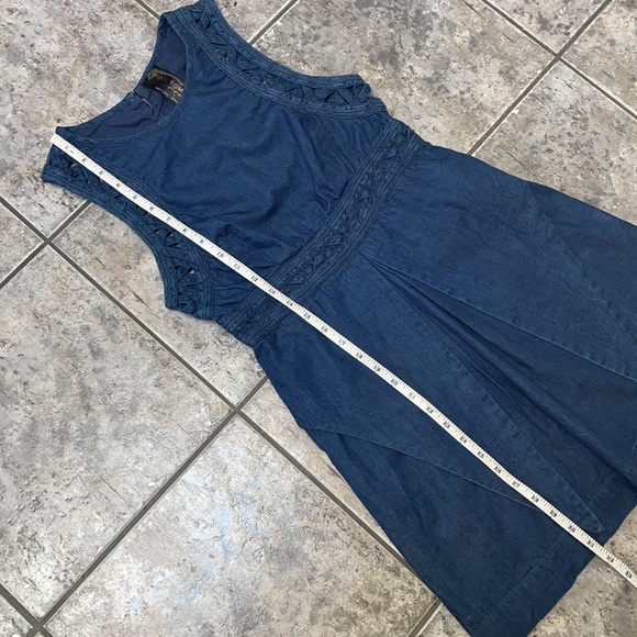 Free People New Romantics Denim Dress - Picture 11 of 15